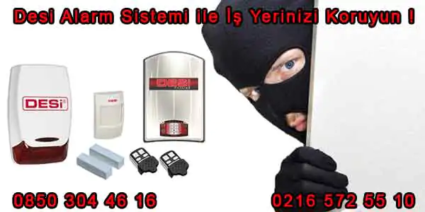 Desi Alarm Güngören Ev İşyeri Güvenlik sistemi