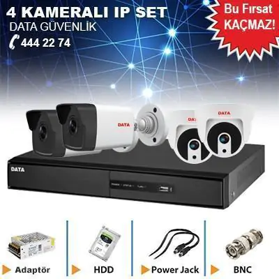 4 Kamera Set