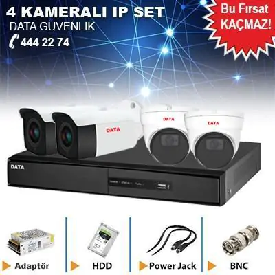 4 Kamera Set