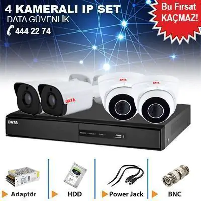 4 Kamera Set