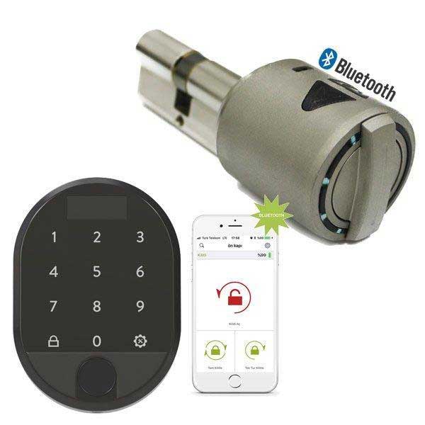 Desi Utopic R UBF3C101 Akıllı Kilit Bluetooth, Parmak İzi ve Şifre