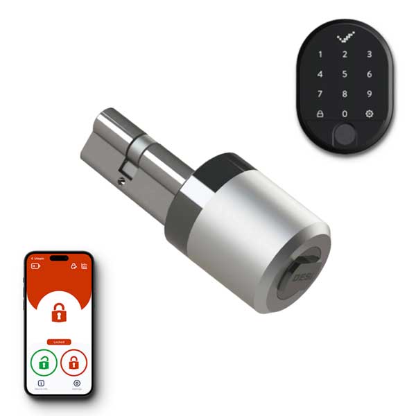 Desi Utopic 3 Akıllı Kilit Bluetooth IOS/Android Uyumlu ve Parmak İzi&Tuş Takımı