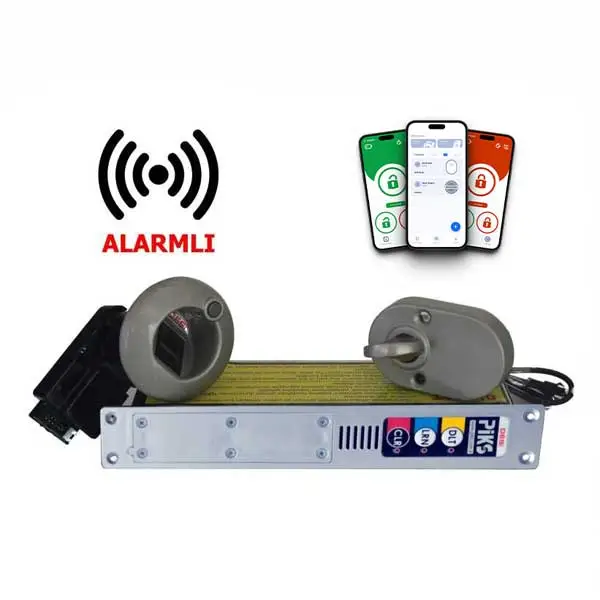 DESİ PİKS FC100 PE V2 Elektrikli ve Alkaline Pilli Ankastre Akıllı Kilit - Görsel 2