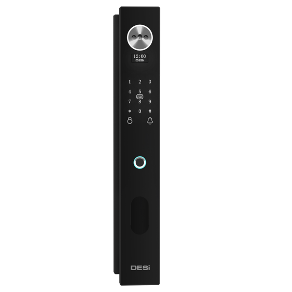DESi QUiC Q034+ GO - Akıllı Kilit - Yüz Tanıma - Avuç İçi Damar - Parmak İzi - Tuş Takımı - Kart Okuyucu - Aktif Canlı Görüşme - Görsel 4